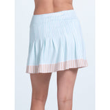 LUCKY IN LOVE RIVIERA STRIPE POCKET SKORT