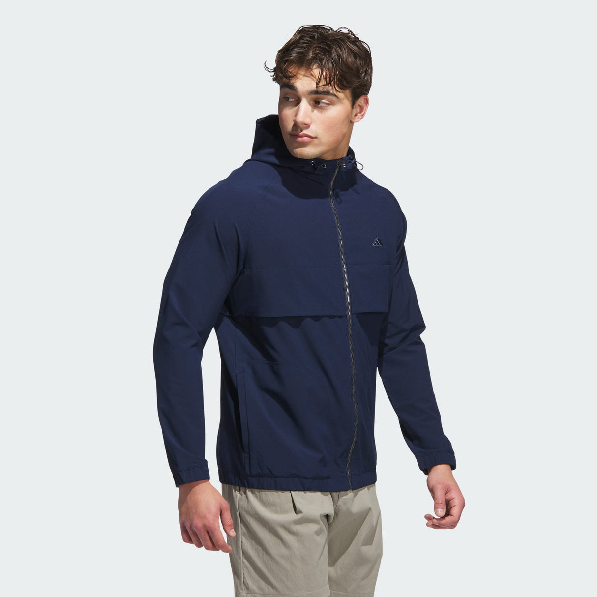 MANTEAU ADIDAS GO TO FULL ZIP WINDBREAKER HOMME