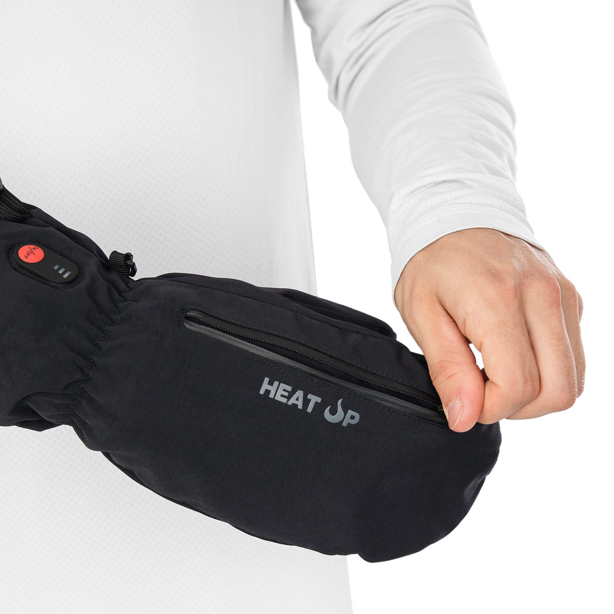 Mitaines chauffantes Heat Up 7.4V 3000 mAh Unisexe