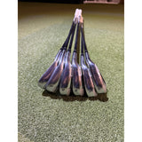 TaylorMade Tour Burner Fers RH Graphite Regular 6-PW A Ensemble Vitesse Contrôle Précision