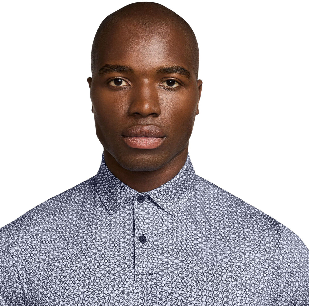 NIKE DRI-FIT VELOCITY MICRO PRINT MEN'S POLO
