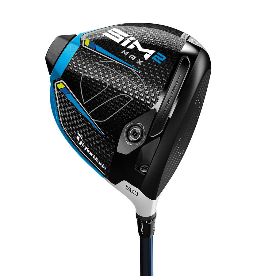 TaylorMade Driver SIM 2 MAX Distance et Précision Supérieures