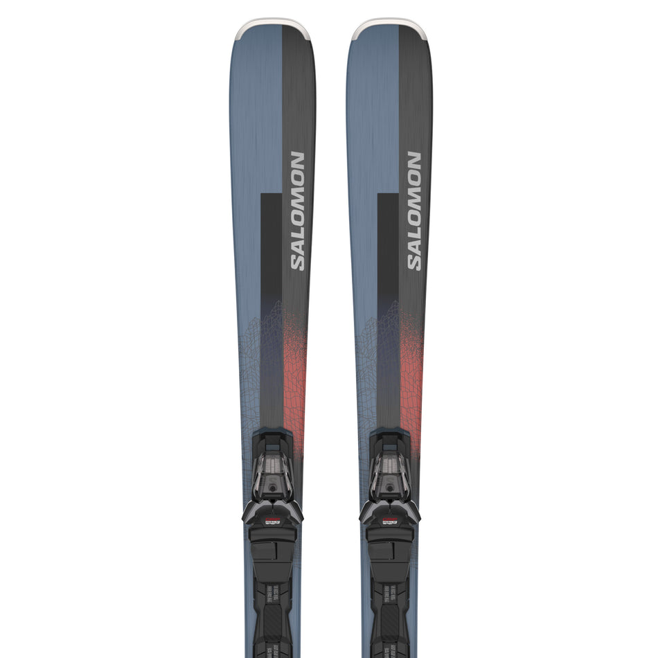 SALOMON E STANCE 80 SKI AND M11 BINDINGS