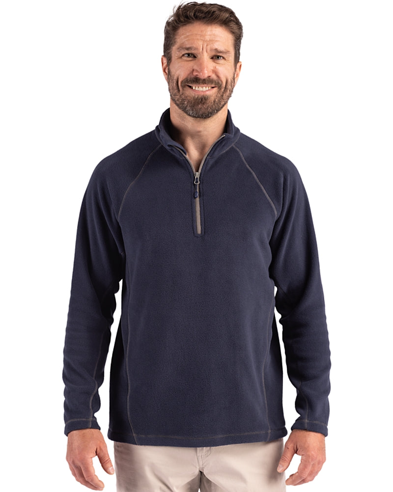 Clique Haven Recycled Men's Quarter Zip Sweatshirt