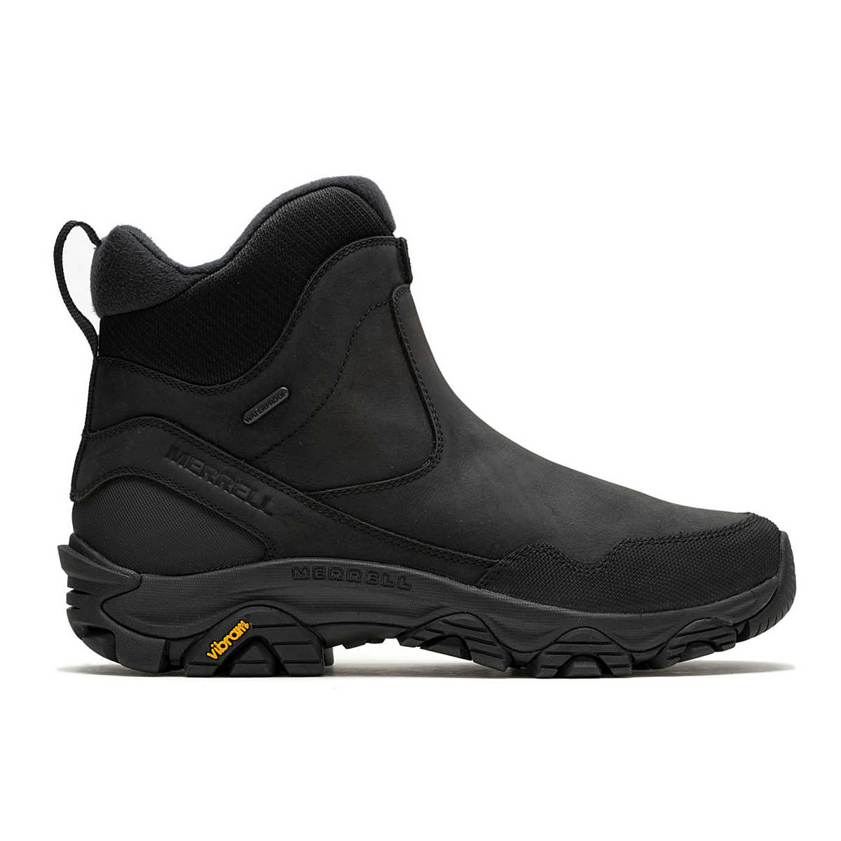 Merrell Coldpack 3 Thermo Tall Zip WP Men's Hiking Boots, Warm and Waterproof, Vibram Arctic Grip 200G Insulation