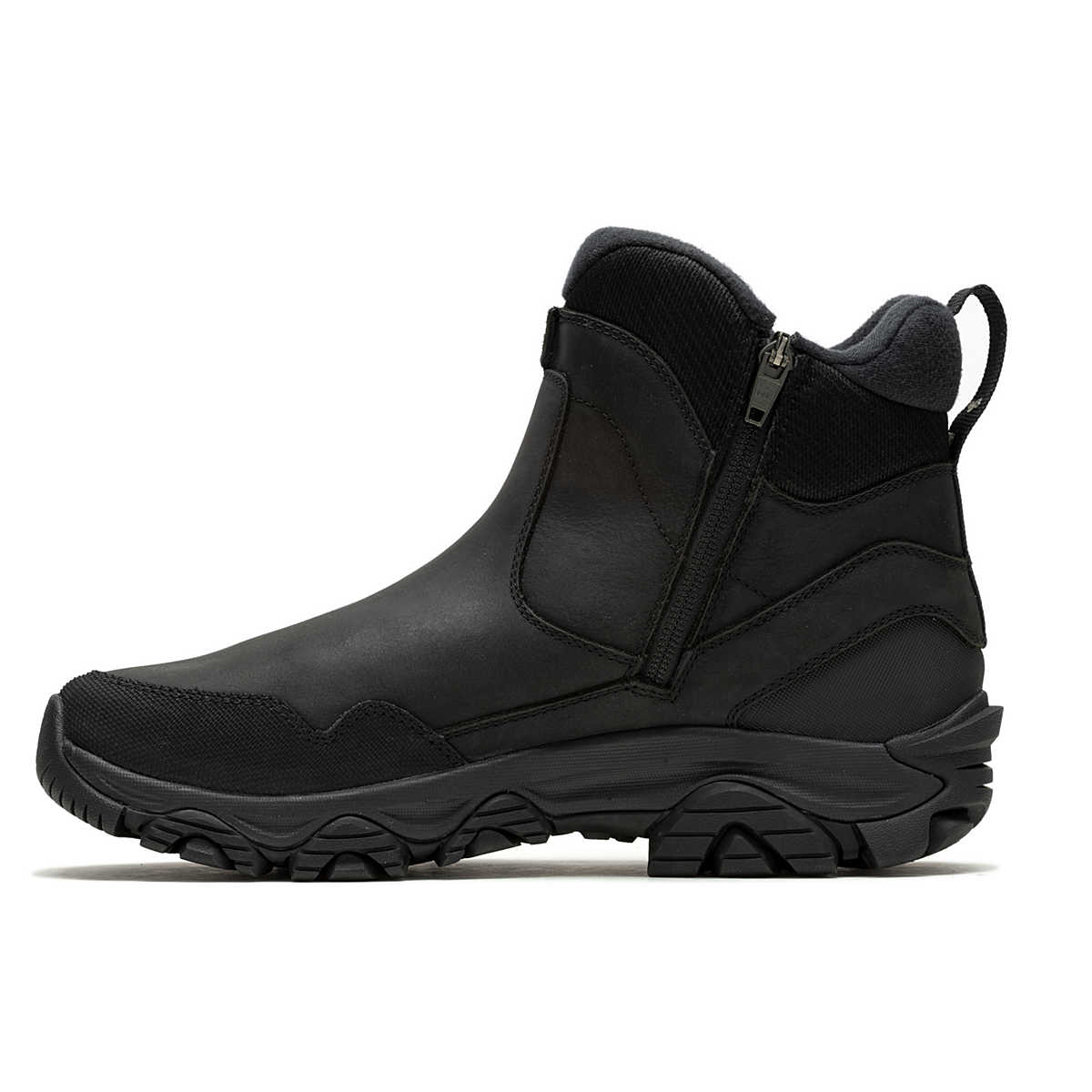 Merrell Coldpack 3 Thermo Tall Zip WP Men's Hiking Boots, Warm and Waterproof, Vibram Arctic Grip 200G Insulation