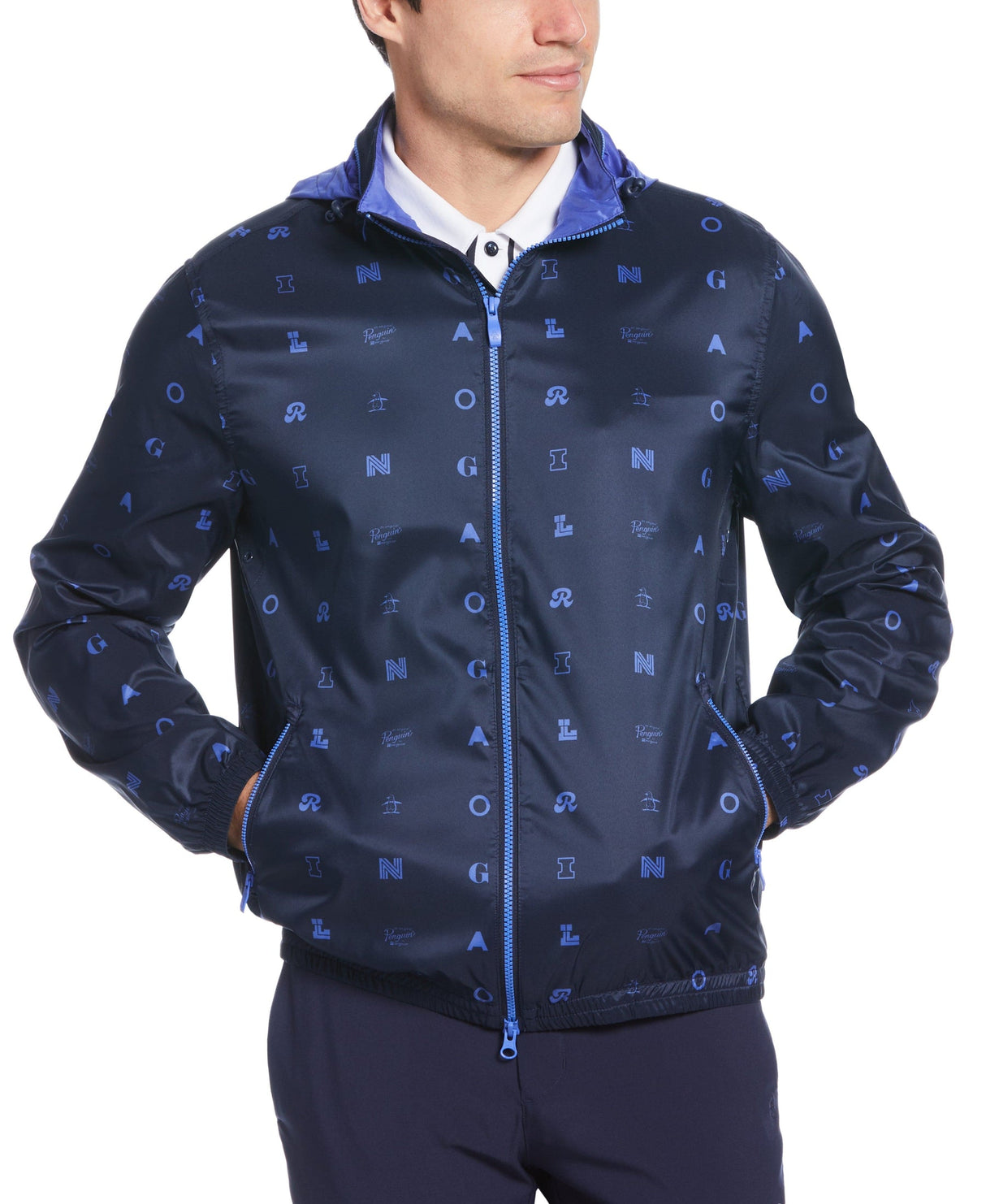 MANTEAU PENGUIN FULL ZIP LEGACY WIND JACKET HOMME