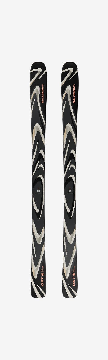 Salomon QST 94 Skis Black/Almond 26/27