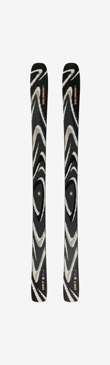 Salomon QST 94 Skis Black/Almond 26/27