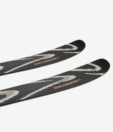 Salomon QST 94 Skis Black/Almond 26/27