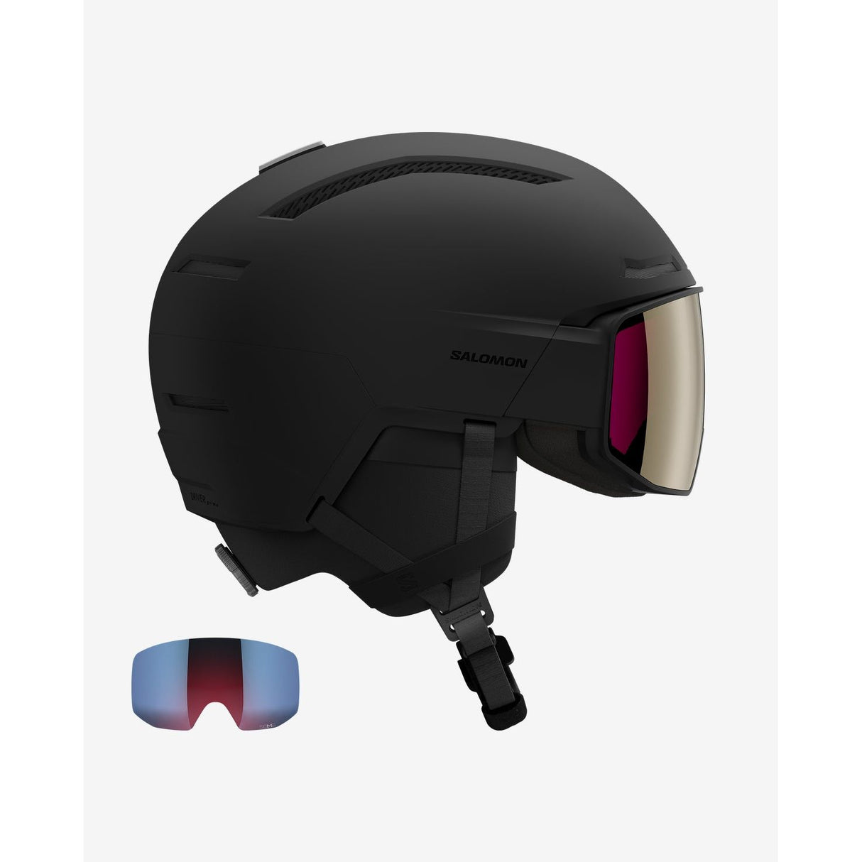 CASQUE SALOMON DRIVER PRIME SIGMA PLUS MIPS BLACK GOLD MAGNETIC