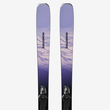 Salomon E Stance 84 Women's Skis + M11 Bindings 26/27