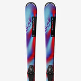SKI SALOMON TWIN TIPS QST SPARK MEDIUM JR ET FIXATIONS J2