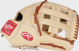 RAWLINGS HEART OF THE HIDE 12.75'' OUTFIELD GLOVE TAN/RED