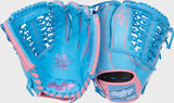 RAWLINGS HEART OF THE HIDE 12.75'' OUTFIELD GLOVE BLUE/PINK