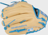 RAWLINGS PRO PREFERRED 11.5'' INFIELD BASEBALL GLOVE TAN/BLUE