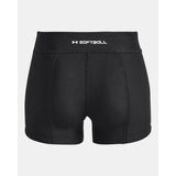 UA WOMEN'S UTILITY BASEBALL SLIDER SHORT