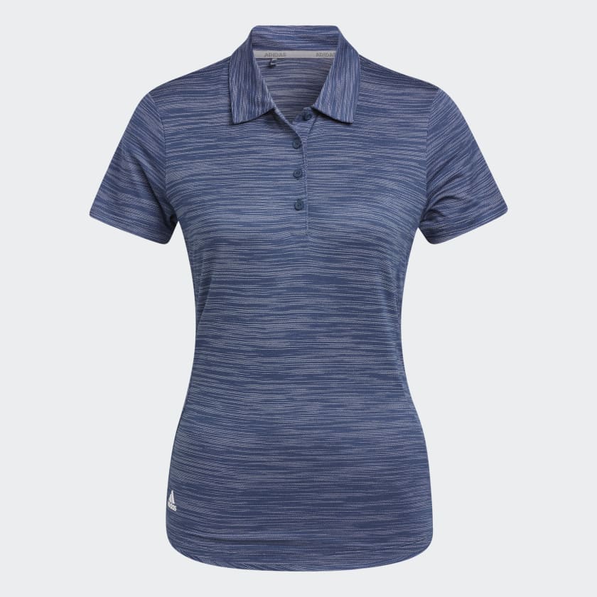 POLO ADIDAS SPACE DYE MANCHES COURTES