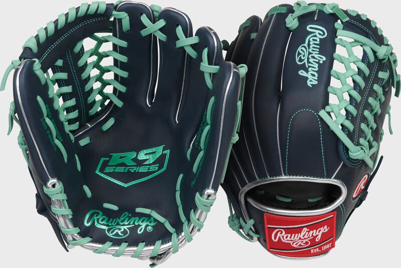 GANT BASEBALL RAWLINGS R9 SERIES 11.75'' INFIELD BLACK/MINT