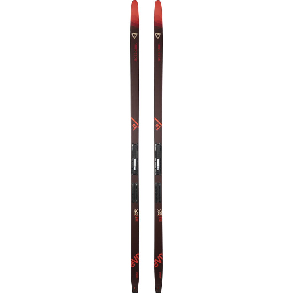 ROSSIGNOL EVO XC 55 R-SKIN CROSS-COUNTRY SKI WITH CONTROL BINDINGS