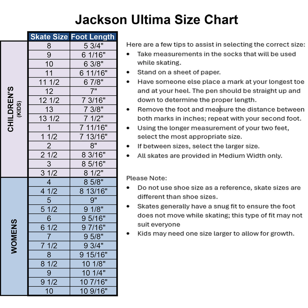 JACKSON EXCEL JS1290 WOMEN'S SKATES