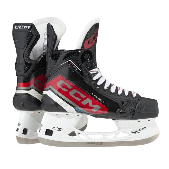 CCM Jetspeed FT670 Patins Hockey Sur Glace Botte Monobloc Innovante