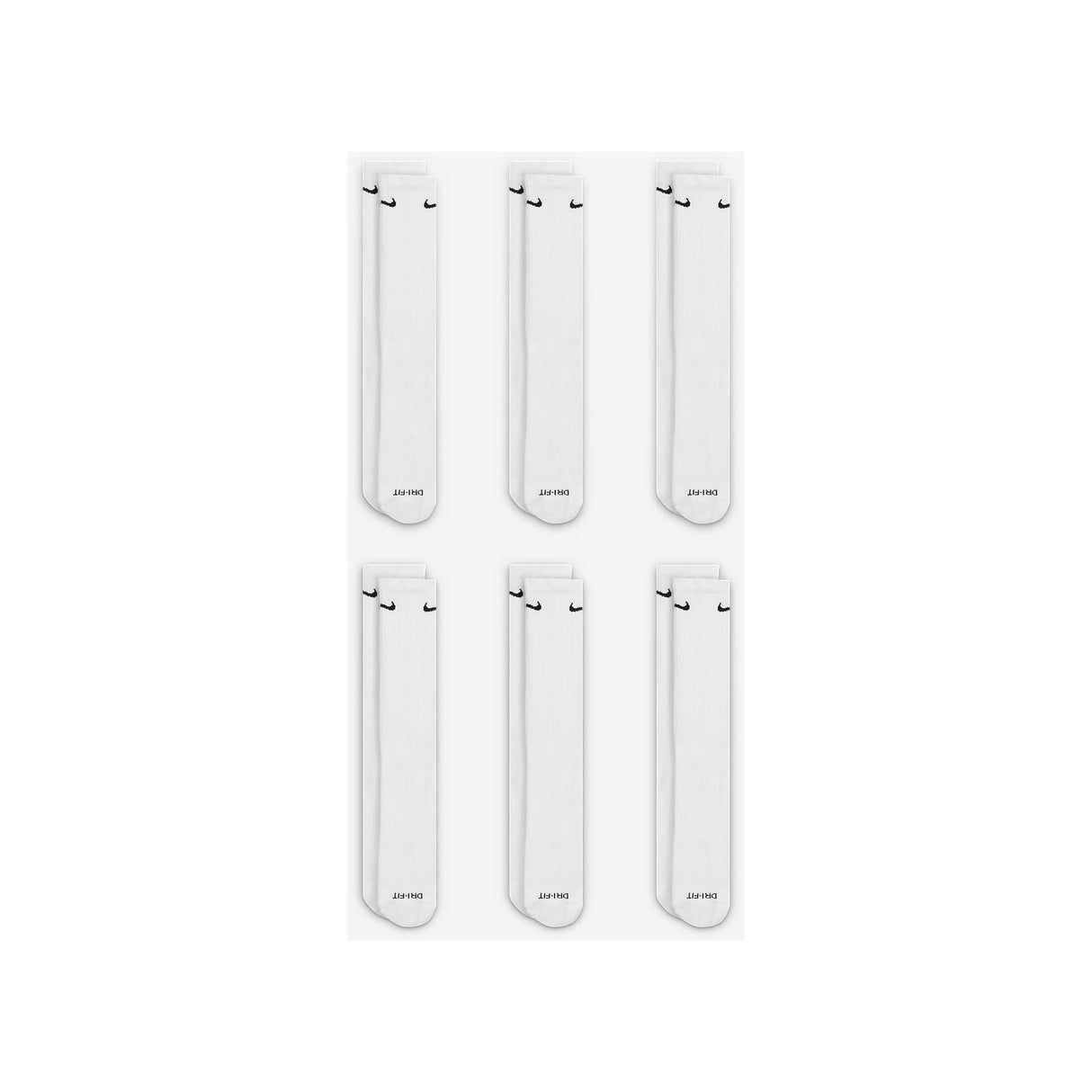 Nike Everyday Plus Chaussettes Cushonnées Pour Adultes Pack De 6 Paires