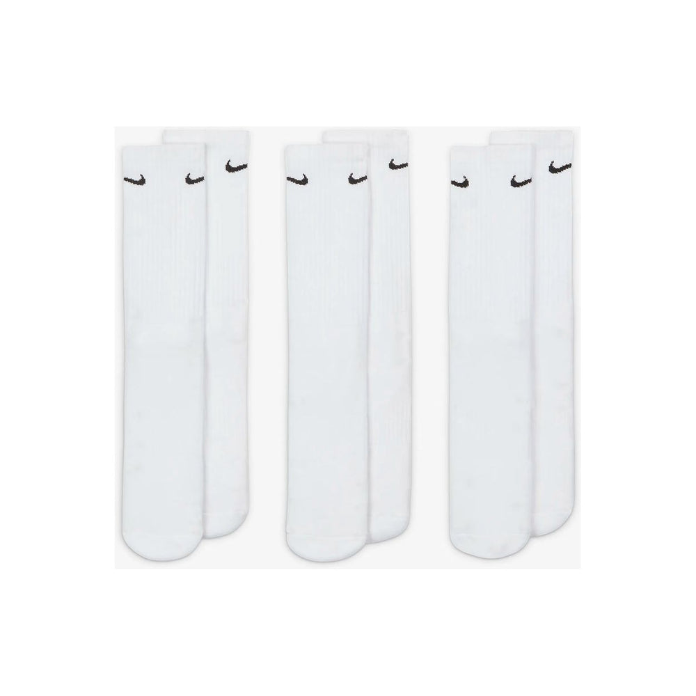 NIKE EVERYDAY CUSHIONED TRAINING CREW SOCKS 3 PAIR PACK