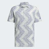 Adidas Ultimate 365 Allover Print Polo Shirt for Year-Round Performance