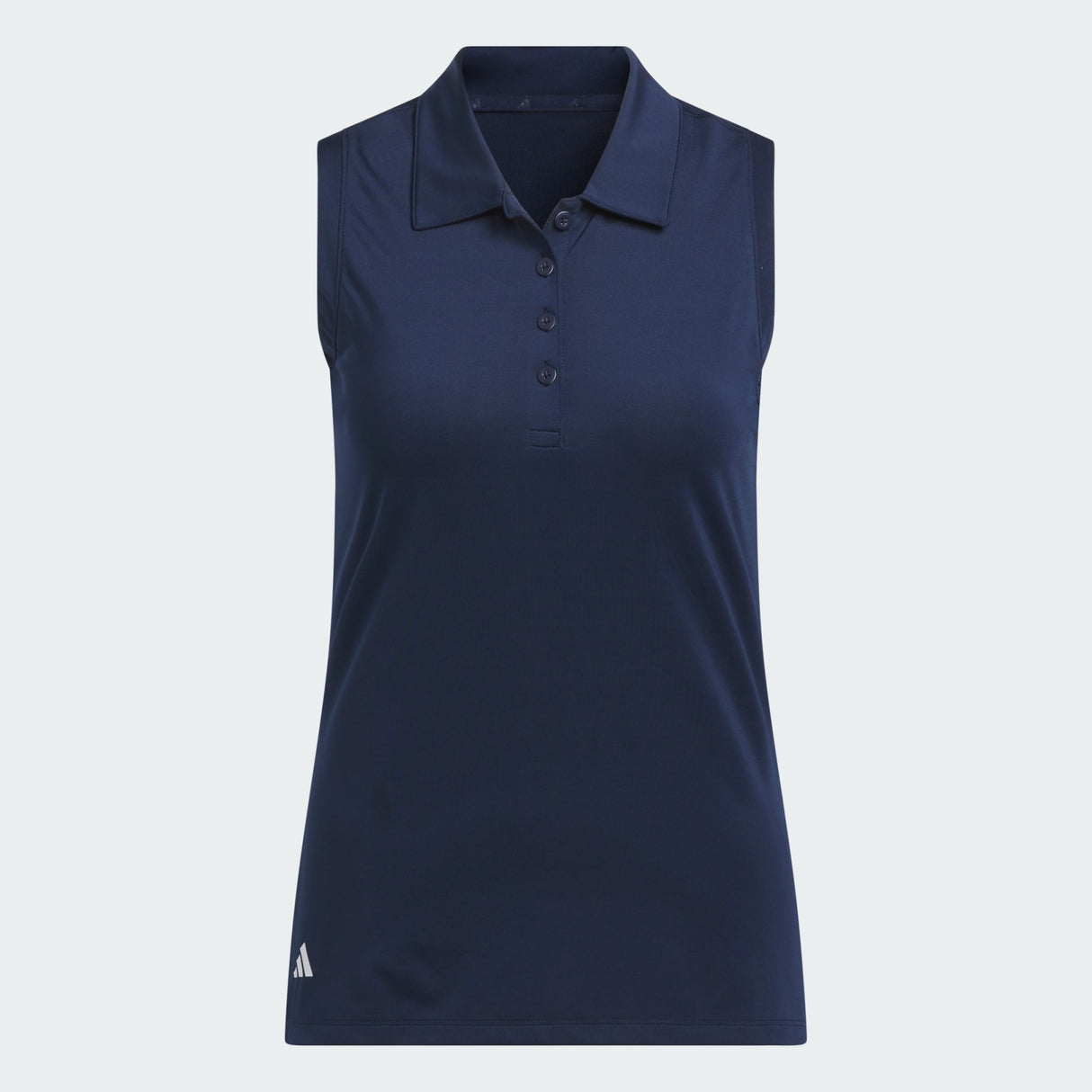 ADIDAS ULTIMATE SOLID SLEEVELESS POLO SHIRT FOR WOMEN