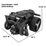 CHARIOT ELECTRIQUE AXGLO E5 FOLLOW ME REMOTE BLACK