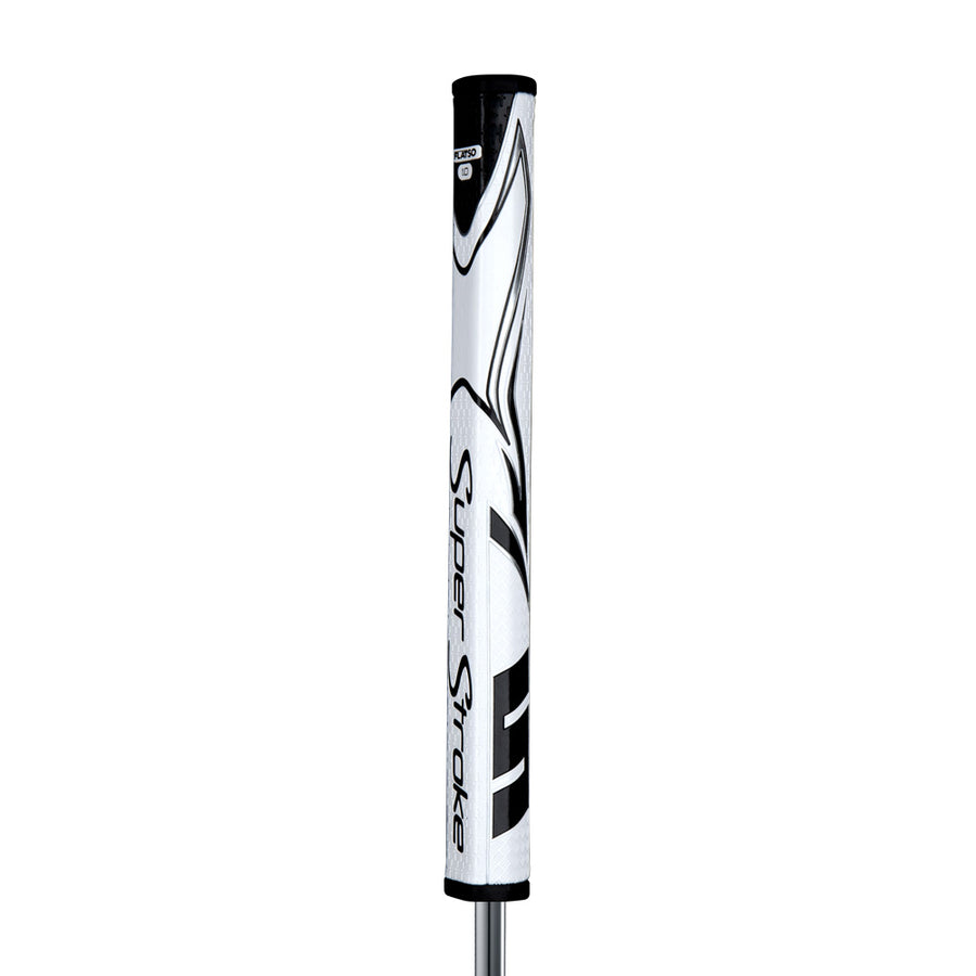GRIP PUTTER SUPERSTROKE FLATSO 1.0 BLK/WHT