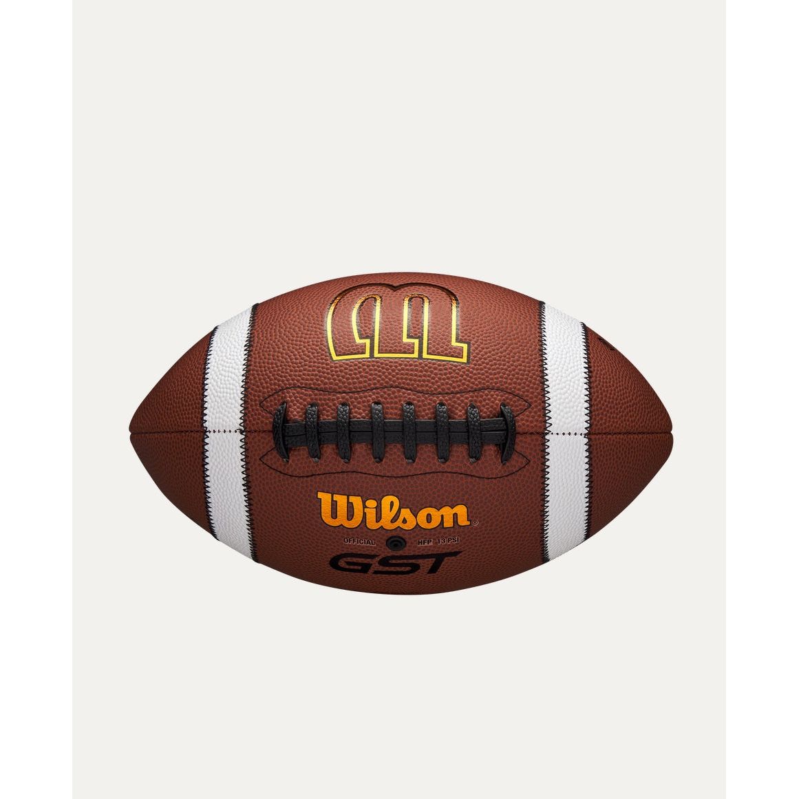 Wilson GST SpeedSkin Premium Football: Control and Precision