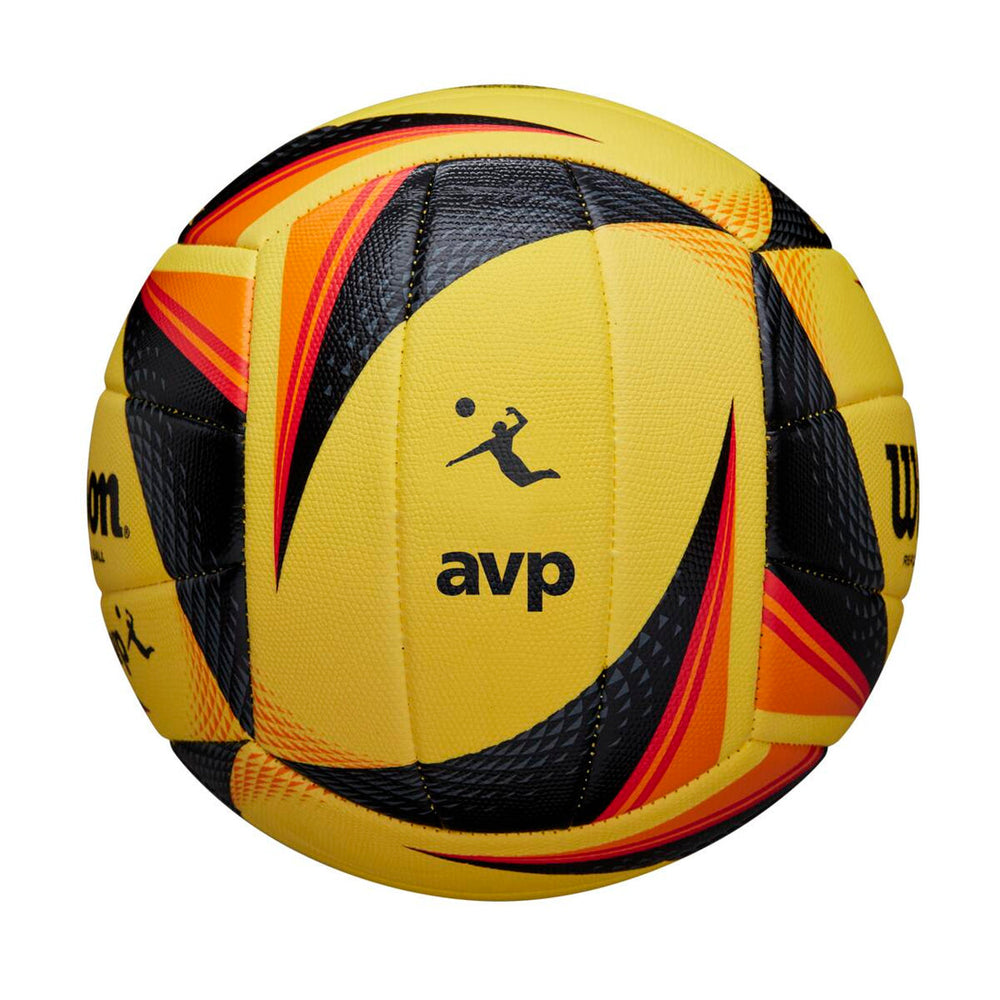 AVP OPTX REPLICA VOLLEYBALL UNINFLATED OPTX YELLOW BLACK