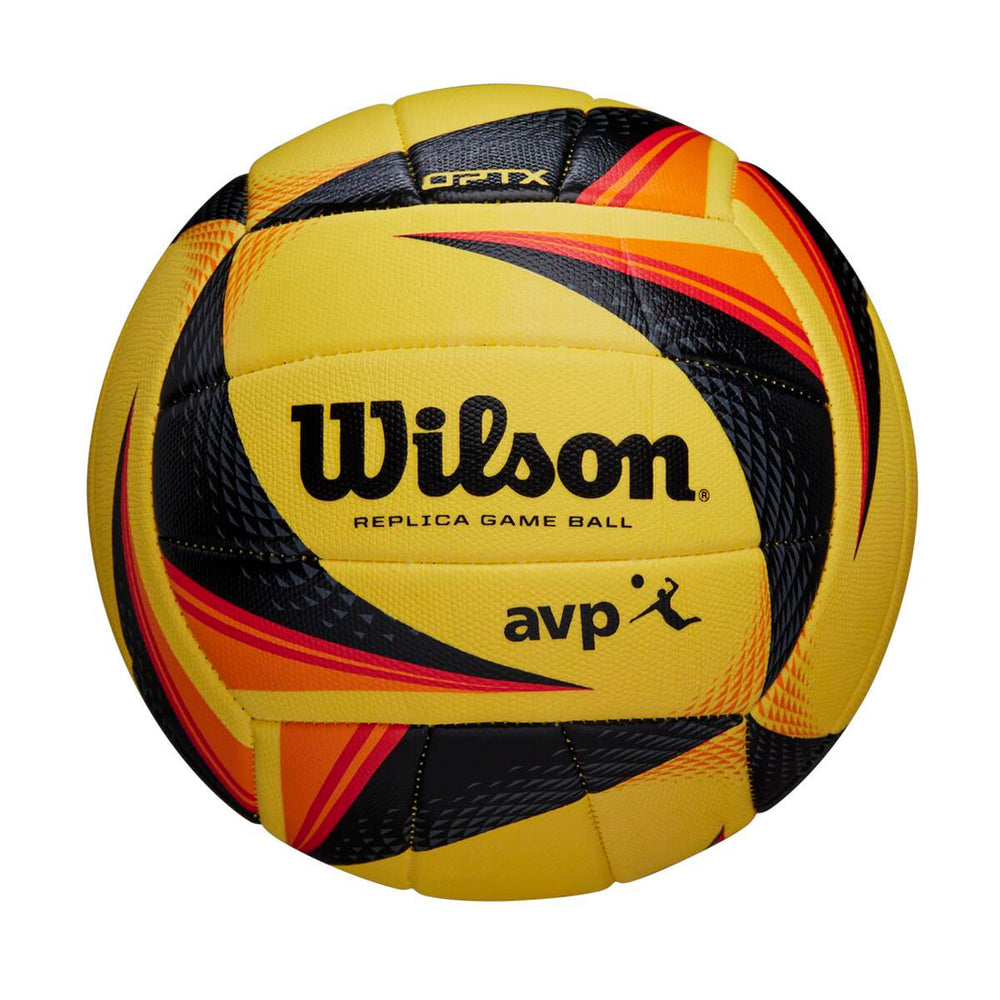 AVP OPTX REPLICA VOLLEYBALL UNINFLATED OPTX YELLOW BLACK