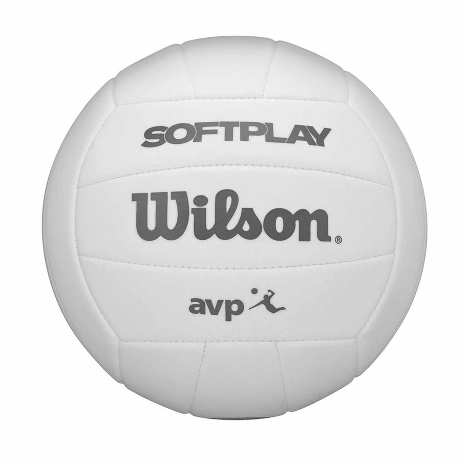 AVP Soft Play Ballon Volley Extérieur Non Gonflé Blanc Toucher