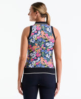 POLO PENGUIN Women's Sketch Floral Sleeveless FEMME