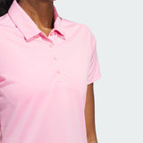 ADIDAS PERFORMANCE WOMEN'S SOLID SHORT SLEEVE POLO SHIRT