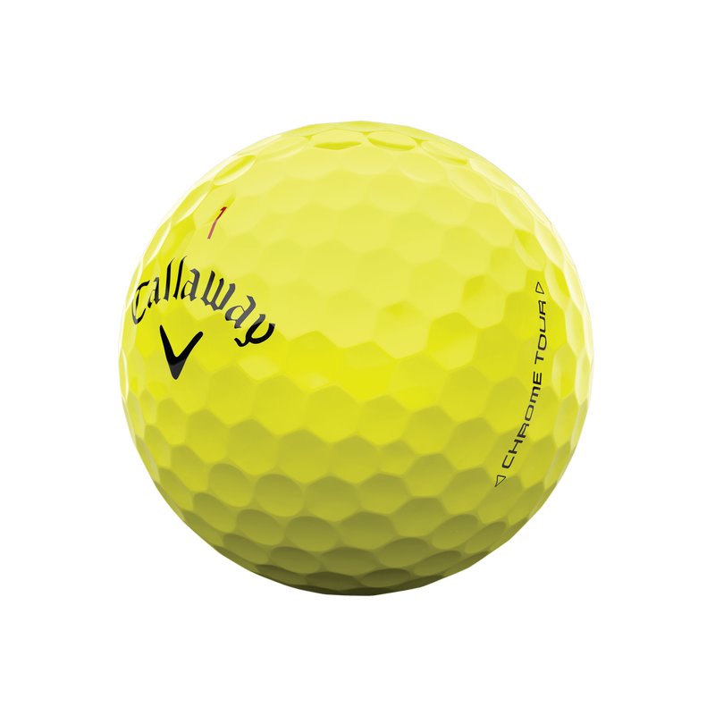 CALLAWAY CHROME TOUR 24 YELLOW BALL 