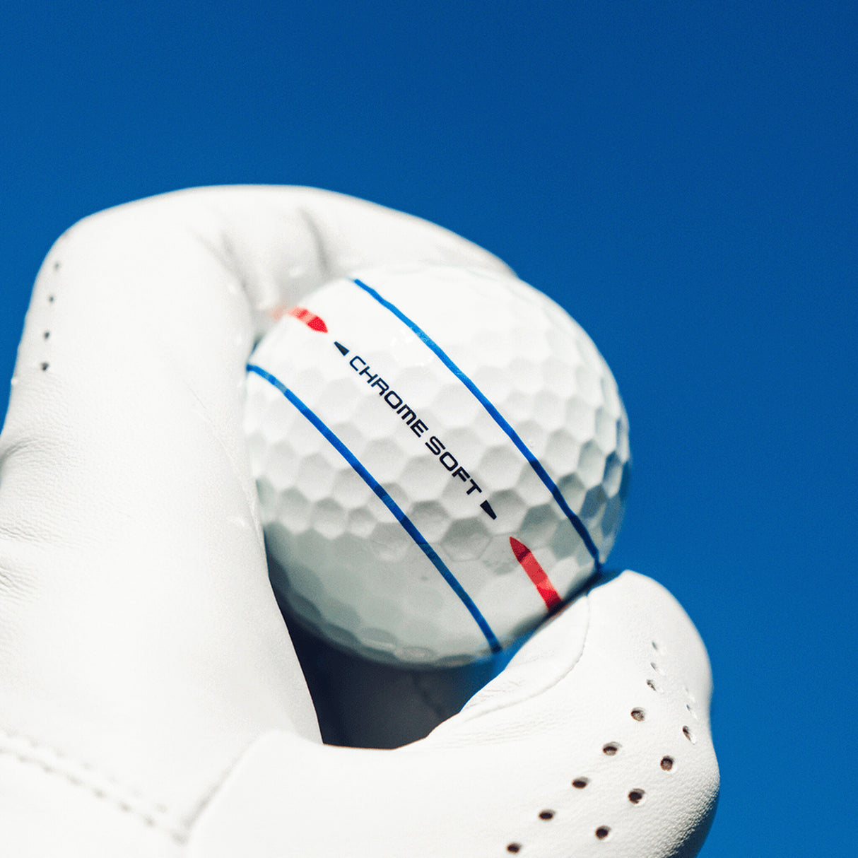 CALLAWAY CHROME SOFT 26 WHITE TRIPLE TRACK 360 BALL
