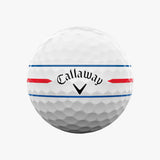 CALLAWAY CHROME SOFT 26 WHITE TRIPLE TRACK 360 BALL