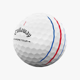 CALLAWAY CHROME TOUR BALL 26 WHITE TRIPLE TRACK