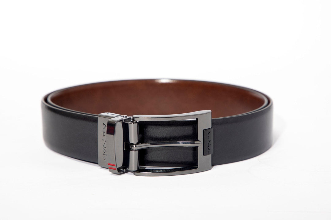 CEINTURE AU NOIR DESOTO REVERSIBLE 35MM