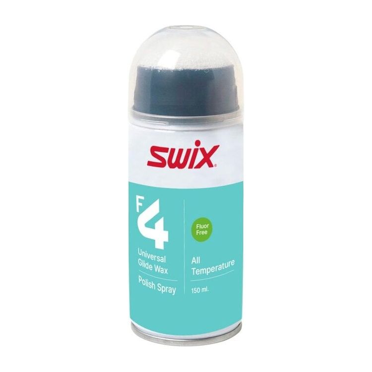 F4 Universal Glide Liquid Wax Spray 150ML for Premium Skis