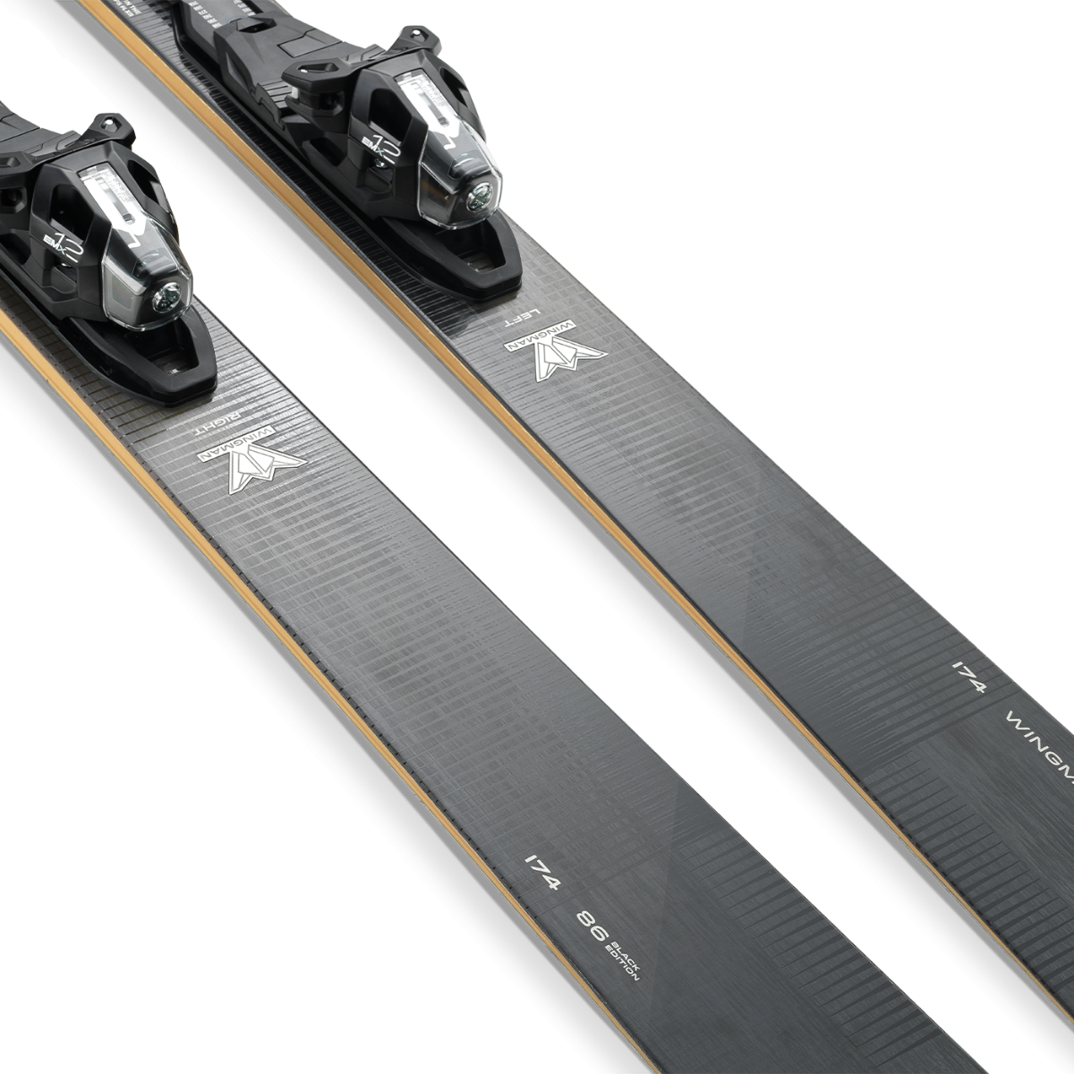 Ski Elan Wingman 86 Black Edition W/ EMX 12.0