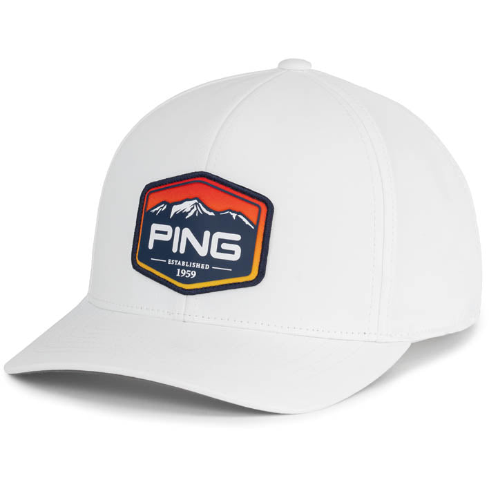 Ping Casquette Four Peaks Blanc WHT Pour Performance Durable