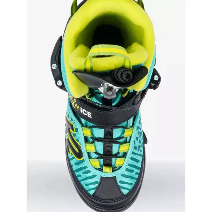 K2 Marlee Ice Girl Child Skate With Integrated Blade Holder