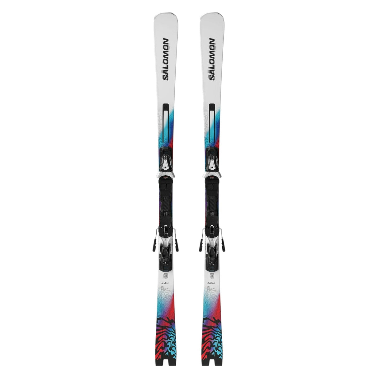 Salomon Addikt Ski Et Fixations MI12 Glisse Fluide Réactive Elite