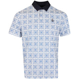 Original Penguin Pete's Cocktail Windowpane Performance Polo Shirt