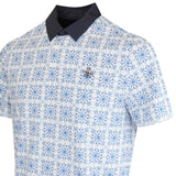 Original Penguin Pete's Cocktail Windowpane Performance Polo Shirt